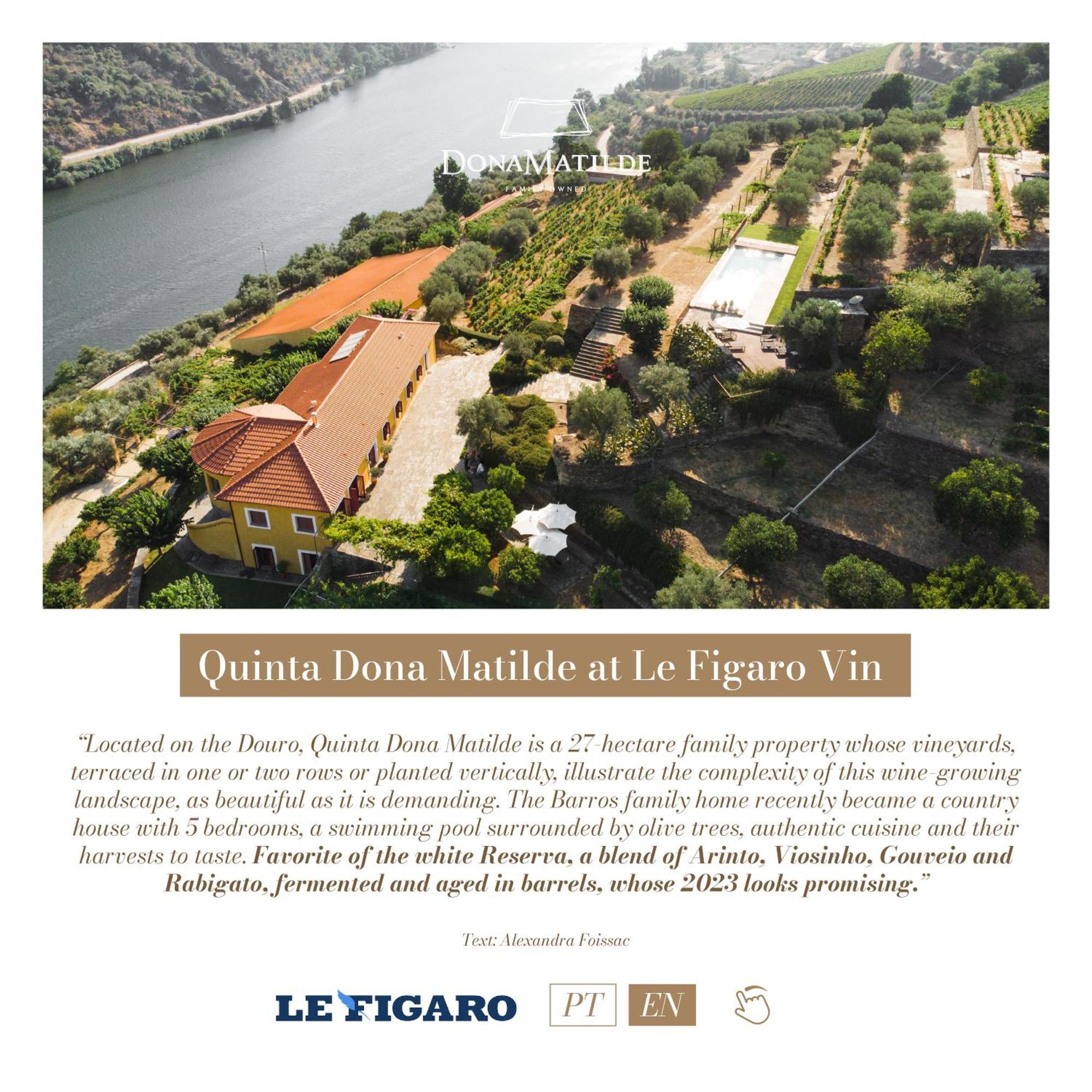 Quinta Dona Matilde Hotel Peso da Regua Exterior photo